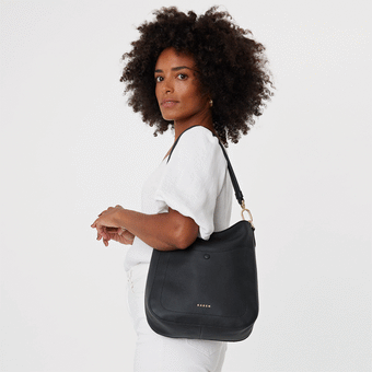 Saben Rebe Shoulder Bag - Black