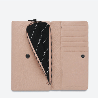 Status Anxiety Audrey Wallet - Dusty Pink