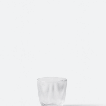 Citta Rib Tumbler - Clear 320ml 8.8cmdiax9cmh