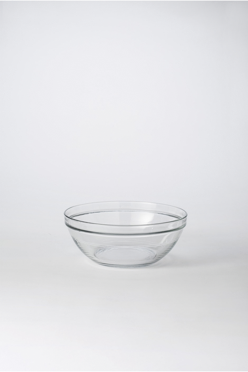 Citta Duralex Lys Stackable Bowl - Clear 3.45L 26cmdia