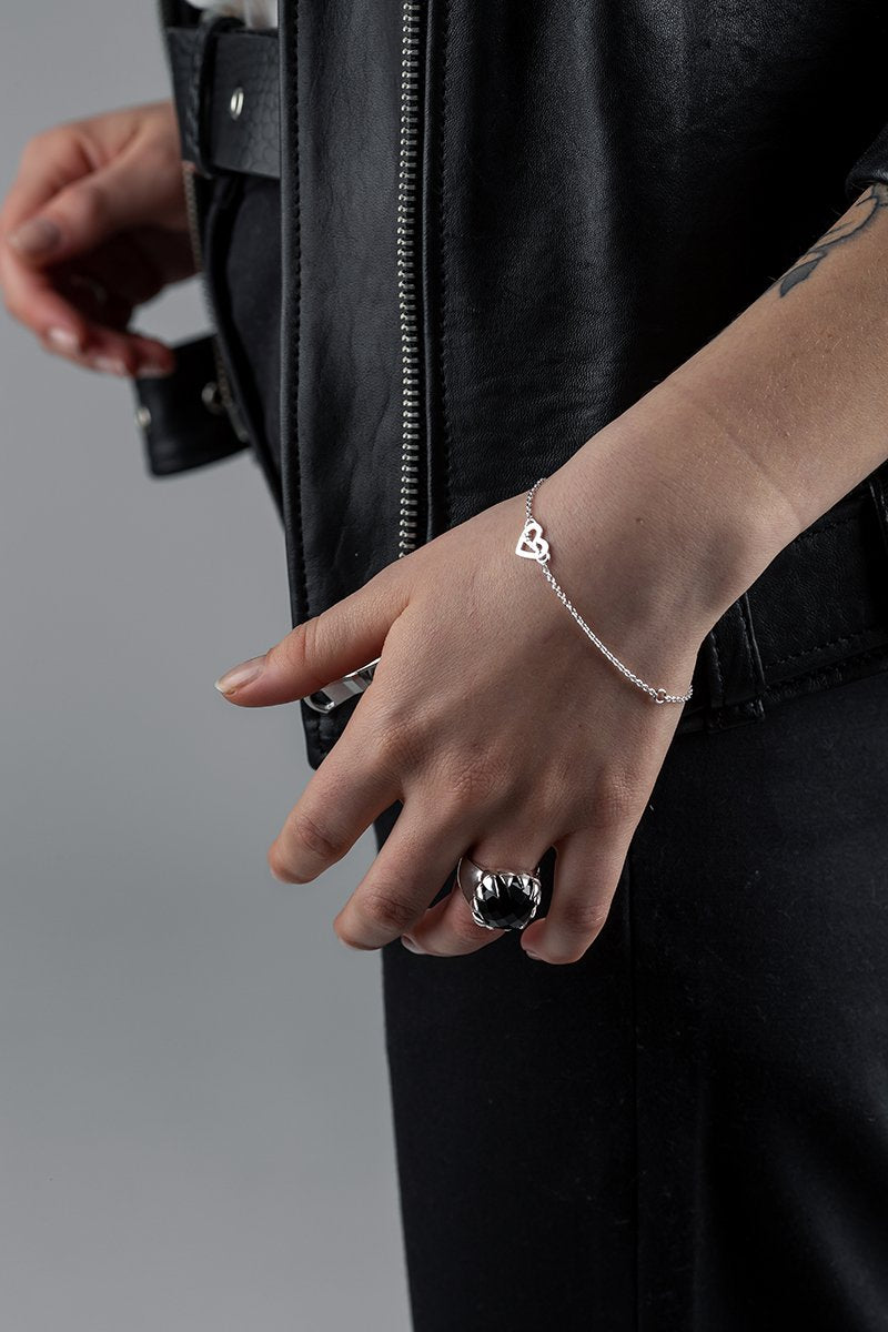 Stolen Girlfriend  Claw Ring - Onyx