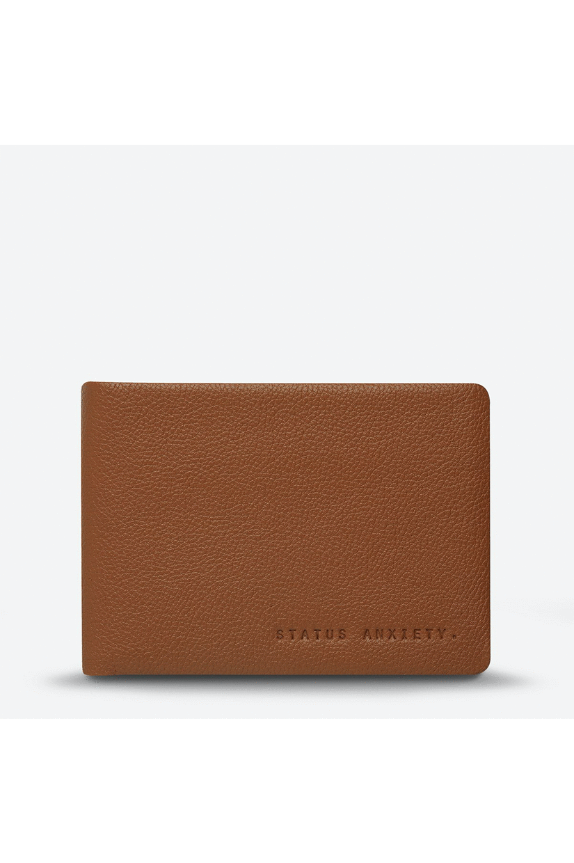 Status Anxiety Jonah Wallet - Camel