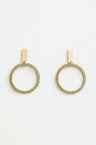 Stella + Gemma Champagne Cord Earrings