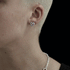 Stolen Girlfriend Heart Script Earrings